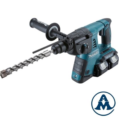 Makita Aku Bušilica Čekić DHR263RF2 18+18V 3,0Ah 2,5J