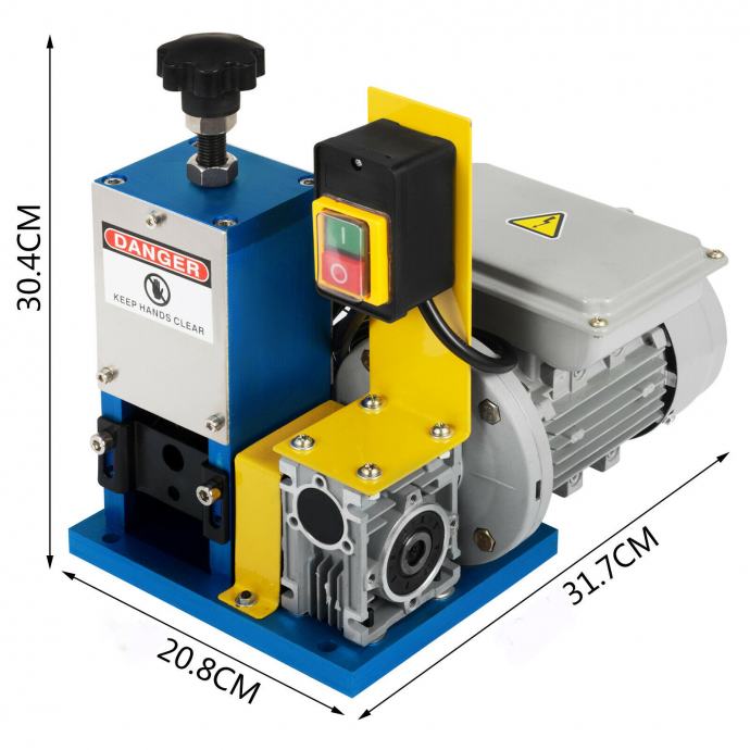 Stroj za skidanje izolacije: 1.5-25mm, 230V, 180W (Split) =290€