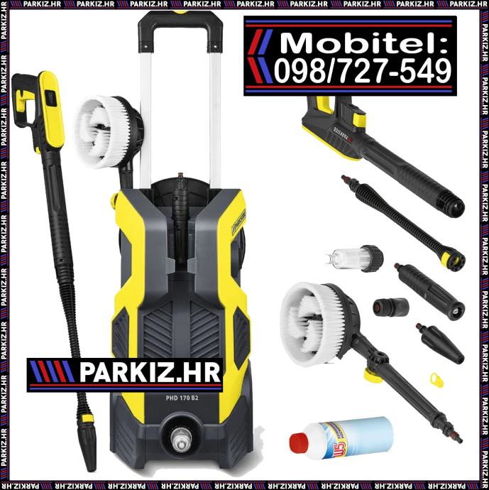 Parkside visokotlačni perač PHD 170 B2 2400W 170 bara (NAJJAČI) (NOVO)