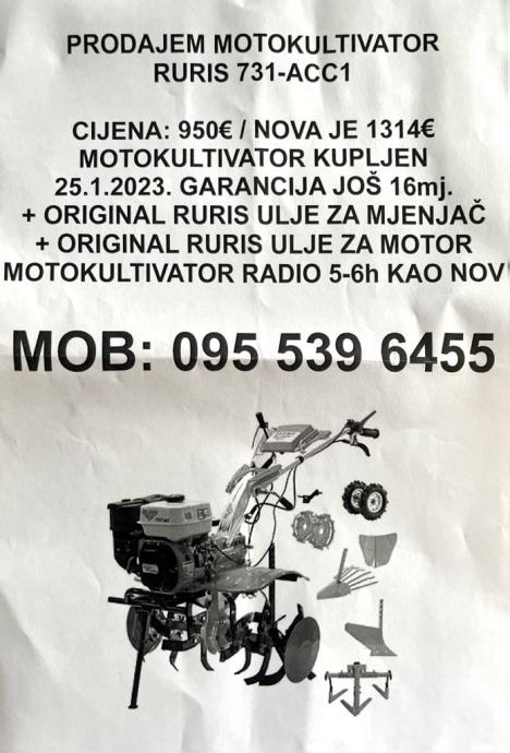 Motokultivator