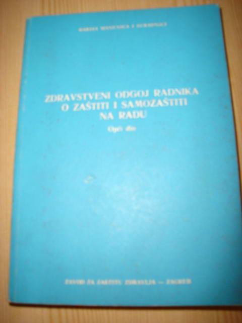 Bagović:Zdravstveni Odgoj Radnika o Zaštiti Na Radu