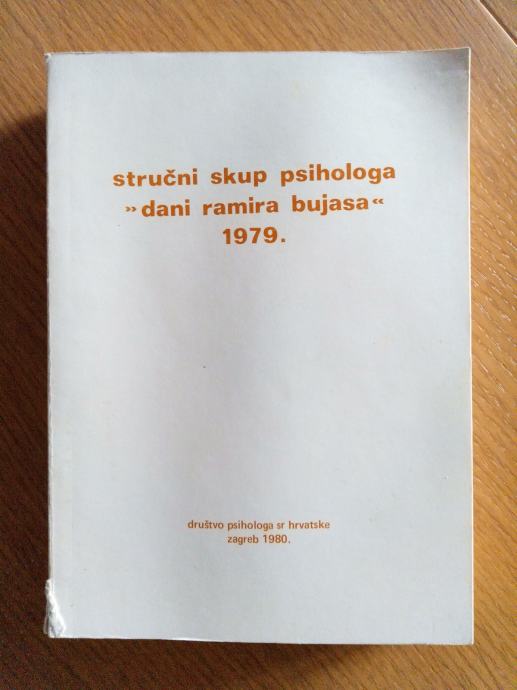 Psihologija Dani Ramira Bujasa 1976, 1979, 1981