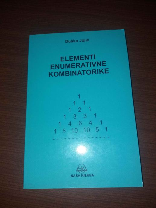 Duško Jojić-Elementi enumerativne kombinatorike