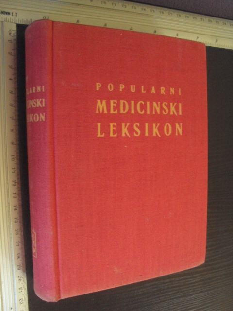 POPULARNI MEDICINSKI LEKSIKON 1961.