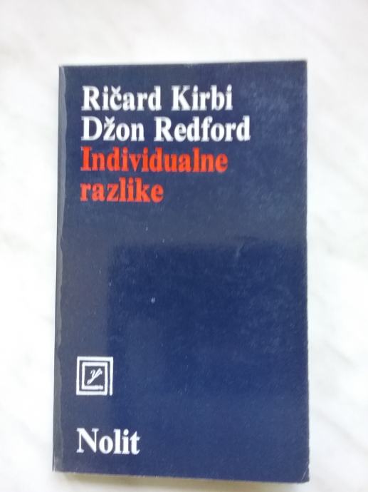 Ričard Kirbi i Džon Redford Individualne razlike