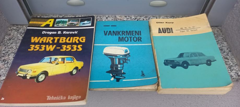 Audi 60, Wartburg, vankrmni motor za čamac