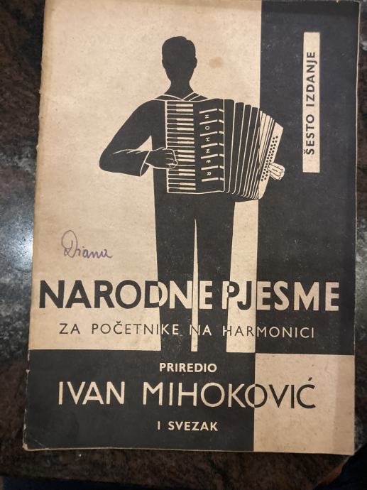 Narodne pjesme za početnike na harmonici