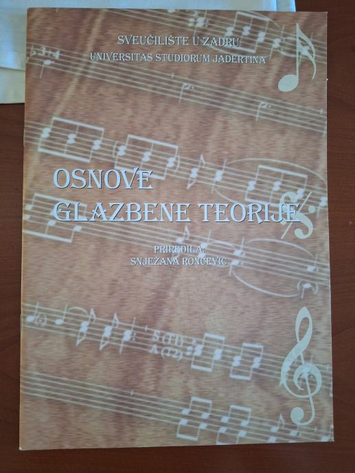 Osnove glazbene teorije - Snježana Rončević