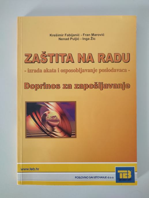 Zaštita na radu - izrada akata i osposobljavanje poslodavaca