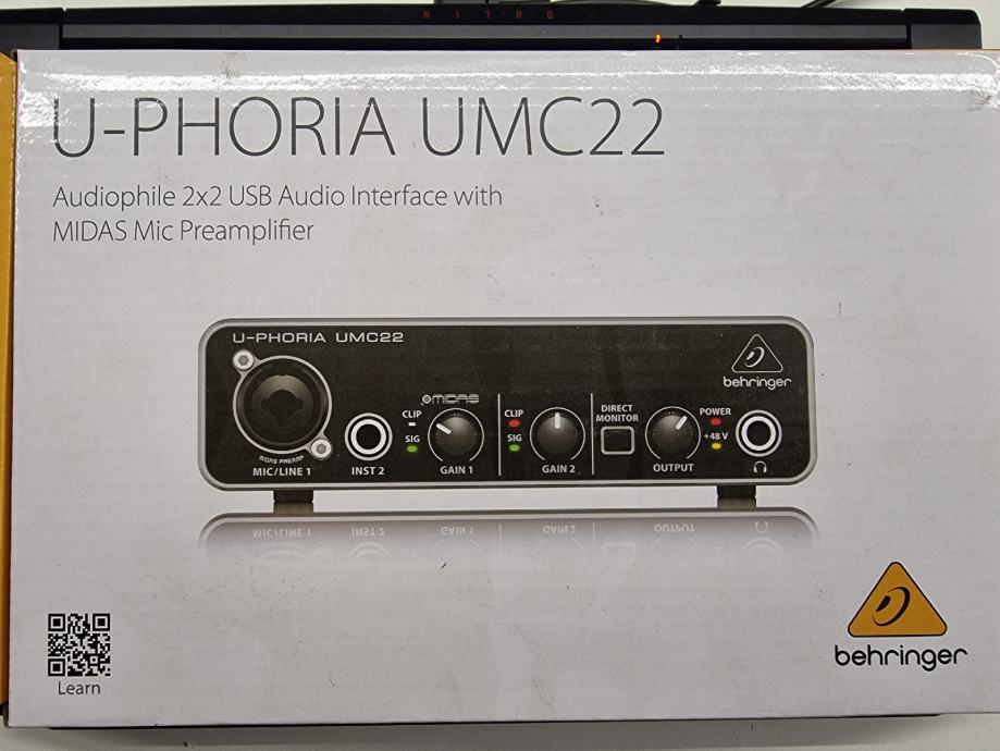 Behringer U-phoria UMC22