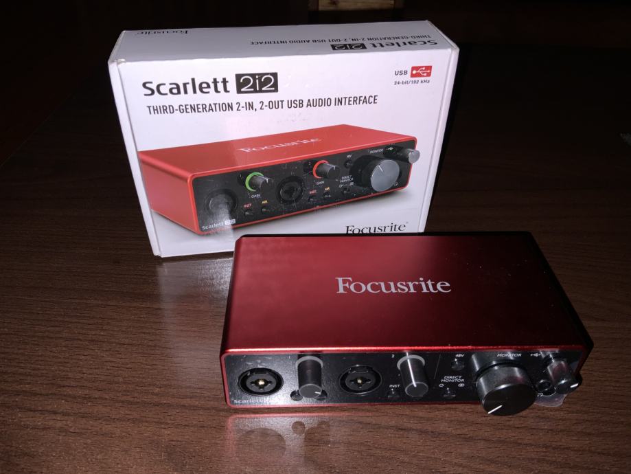 Focusrite Scarlett 2i2 3rd Gen