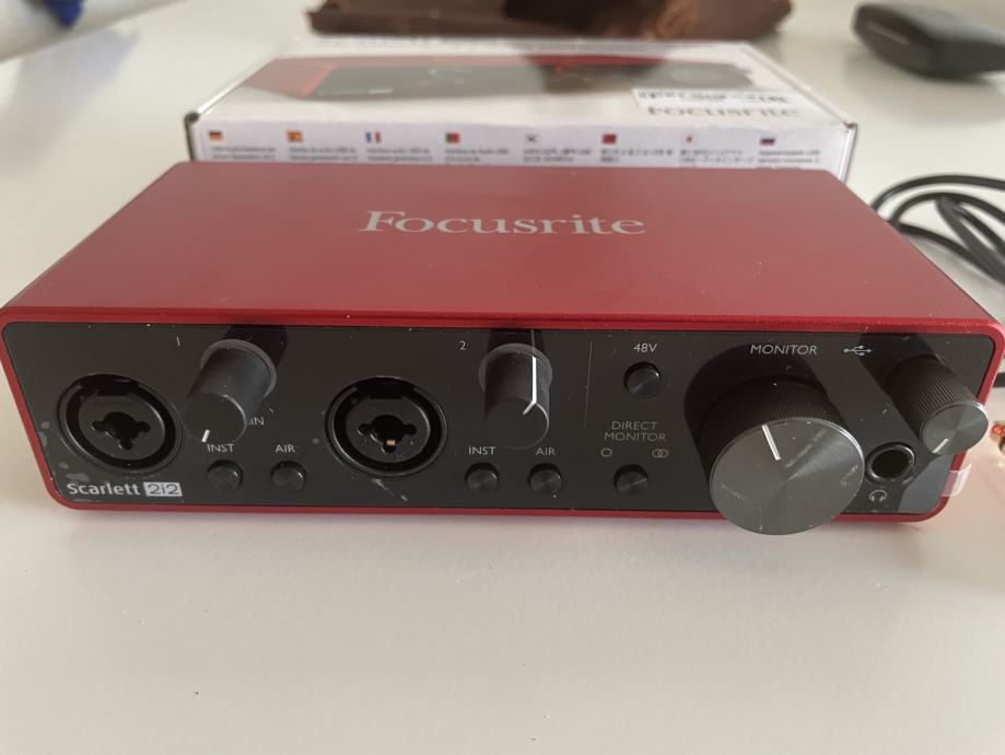 Focusrite Scarlett 2i2 3rd Generation