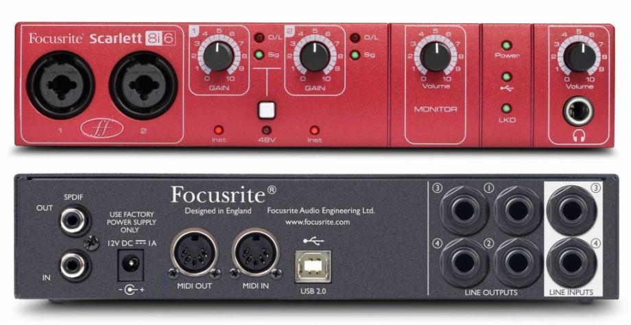 Focusrite Scarlett 8i6