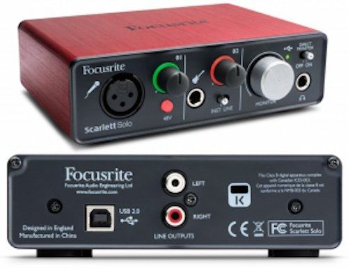 Focusrite Scarlett Solo  - 1st Gen.