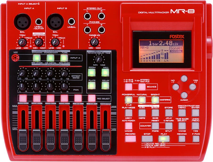 Fostex MR 8 Mk II samostalni digitalni recorder (Compact Flash 2GB)