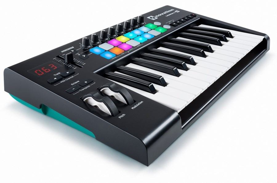 Миди клавиатура novation launchkey 25 mk2 обзор