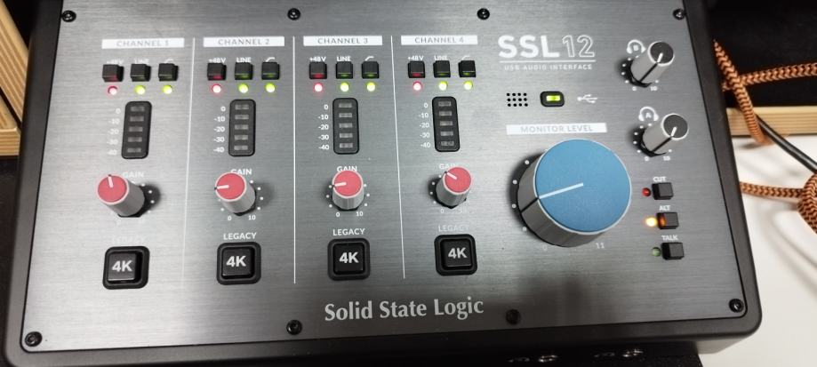 SSL12 USB audio interface