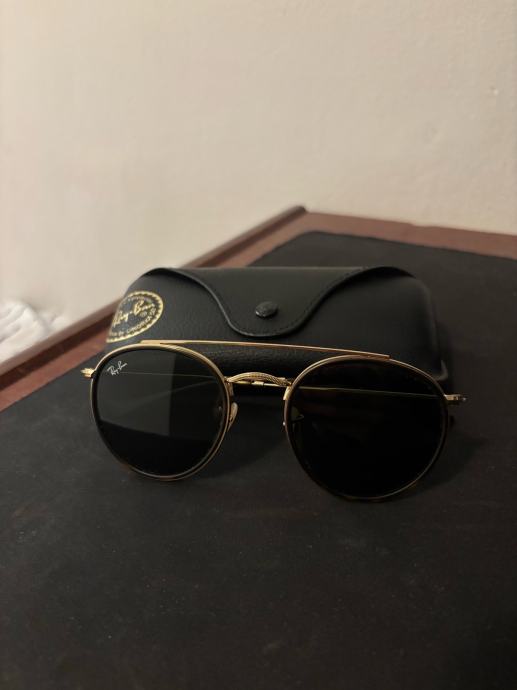 RayBan round double bridge 51/21 RB3647-N