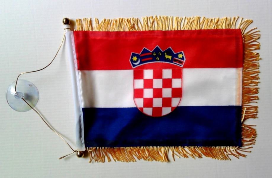 Hrvatska zastava sa resama - mala