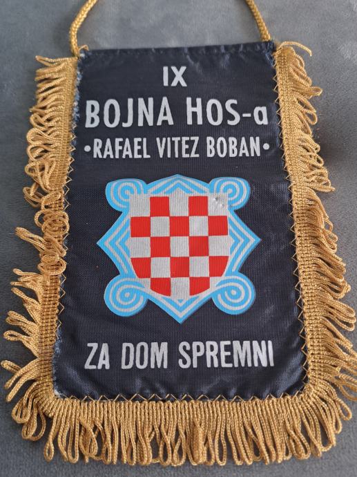 VINTAGE ZASTAVICA IX BOJNA HOSA