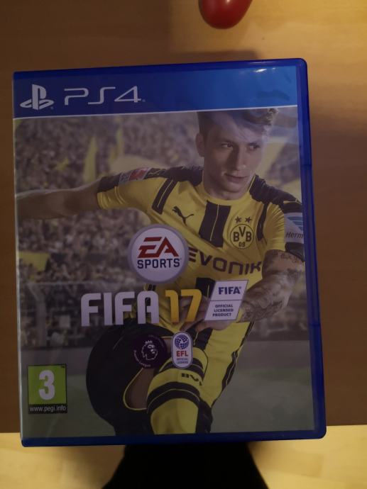 Сколько весит fifa 17 на ps4