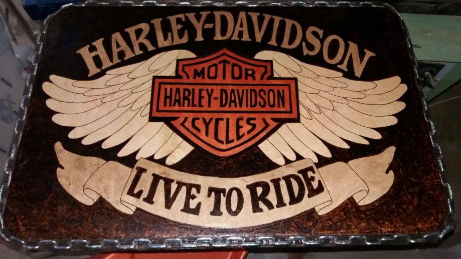 Harley Davidson coffee table