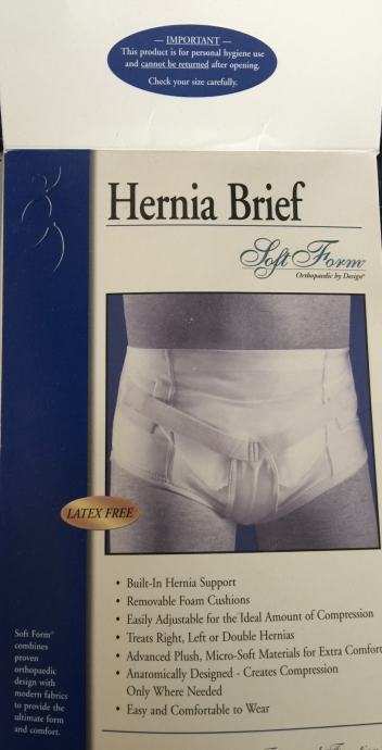 HERNIA BRIEF -BUILT IN HERNIA SUPPORT