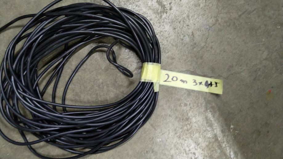 Kabel 3x0,75mm, 20m prodajem za 20 E