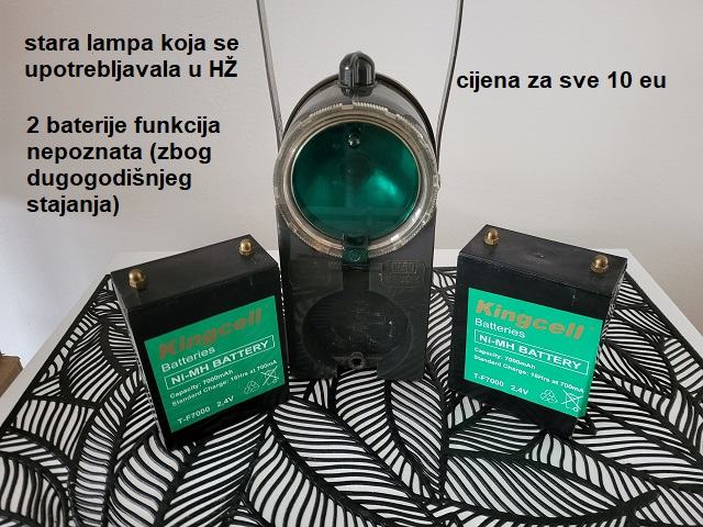 LAMPA - nekada upotrebljavanja u JŽ