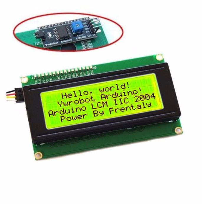 LCD 20x4 display I2C