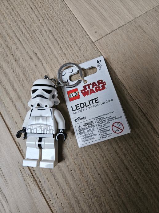 Lego Stormtrooper Privjesak za ključeve sa svjetlom Star Wars