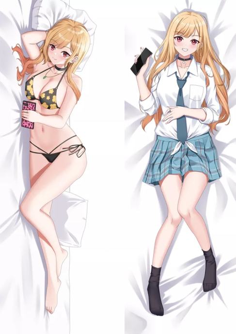 Marin Kitagawa My Dress Up Darling waifu weeb body pillow jastuk50x150