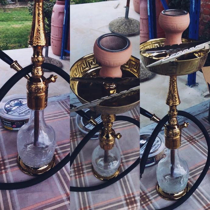 NARGILA SHISHA CAESAR PREMIUM MADE IN GERMANY NOVA ZAPAKIRANA + OKUS