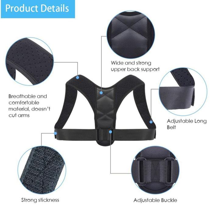 Pojas za korekciju stava, (Posture corrector)- uspravno držanje, kičma