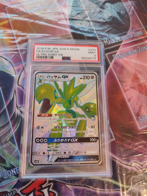 Pokemon Scizor GX 233/150 Ultra Shiny GX - JAPANSKI PSA 10