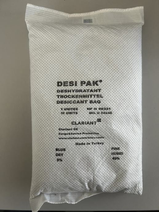 silika gel s indikatorom vlage (500g)  DESI-PAK