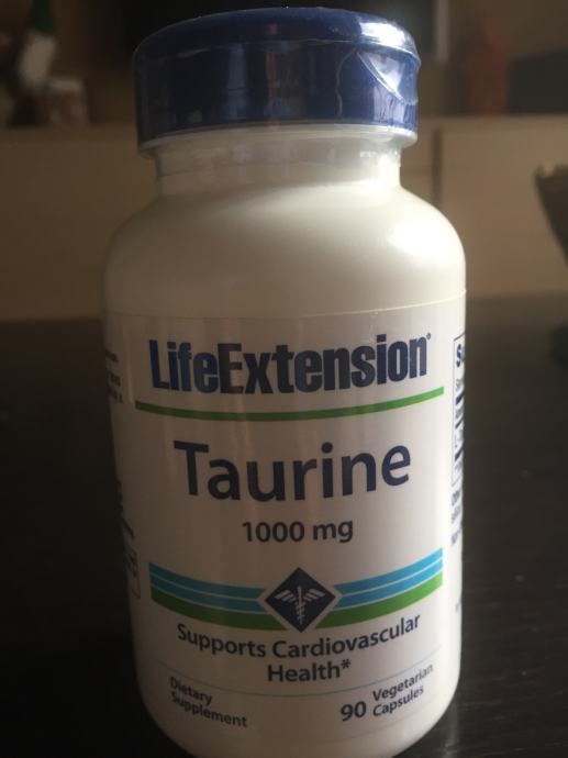 Taurin 1000mg capsule LifeExtension