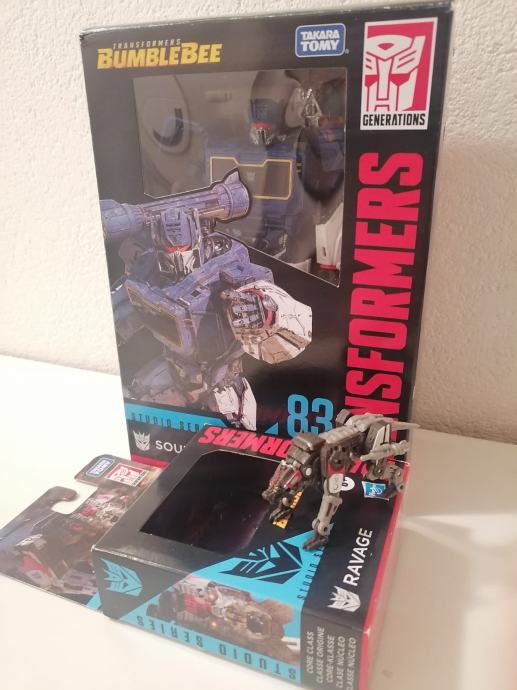 Transformers studio series 83 bumblebee soundwave i  Rava