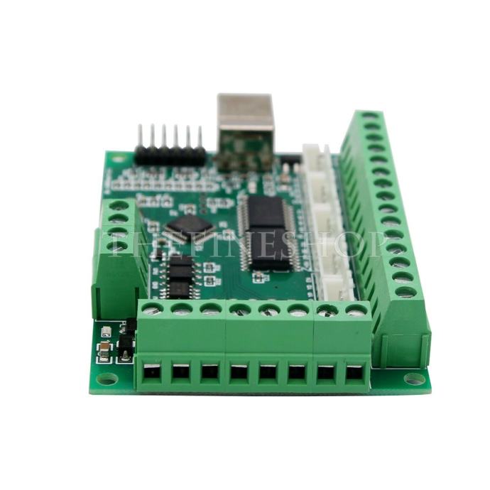 USB MACH3 CNC Breakout Board  5 Axis