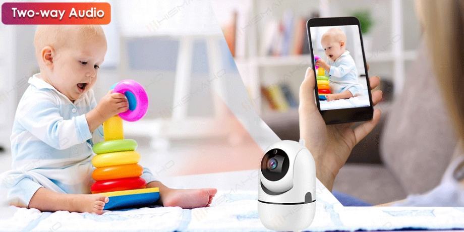 VIDEO MONITOR ZA BEBE, IP KAMERA 5G WIFI BABY MONITOR 1080P