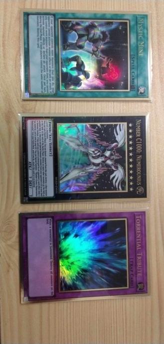 YUGIOH Mystic Mine, Number C1000: Numerounius, Torrential Tribute