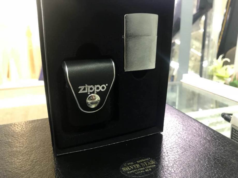 Zippo original upaljač poklon kutija sa Zippo torbicom •GRAVIRANJE