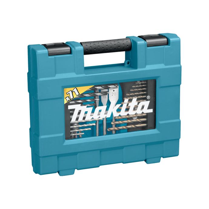 MAKITA set svrdla i bitova 71-dijelni D-33691