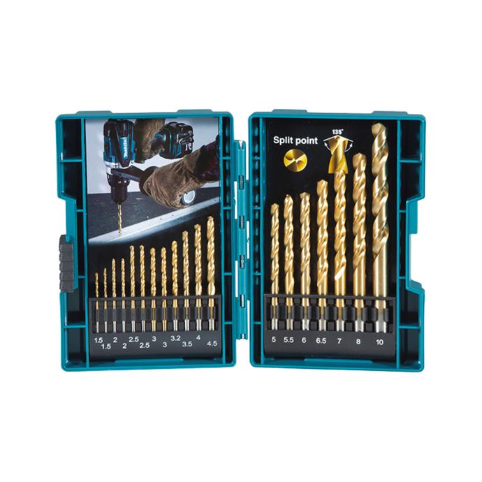 MAKITA set svrdla HSS-TIN 19-dijelni D-67527