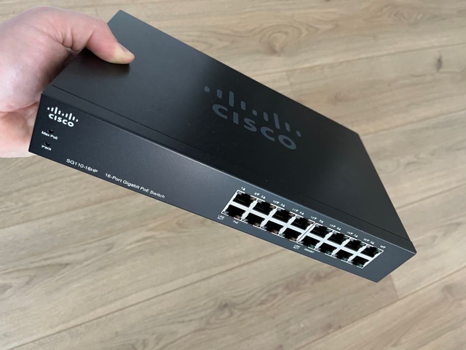 Cisco POE switch 16-port