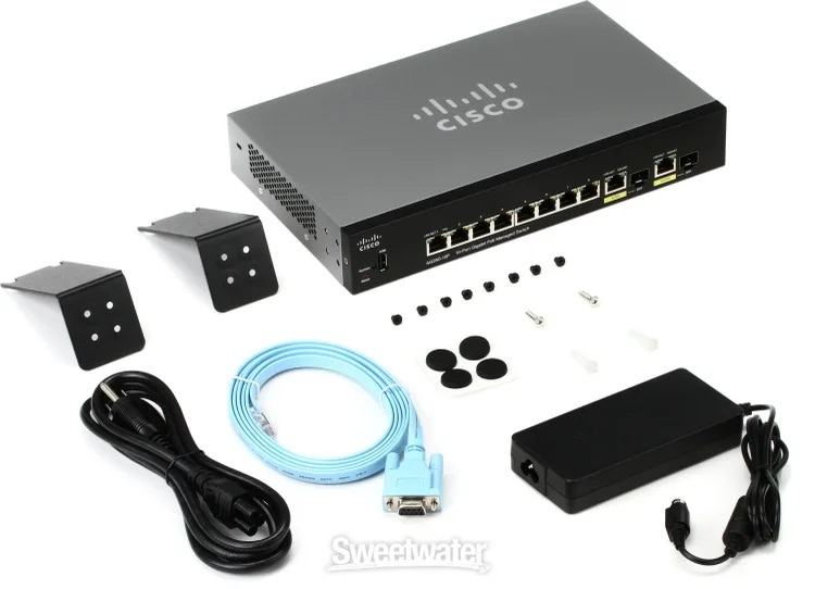 CISCO SG350-10P 10-Port Gigabit PoE Managed Switch