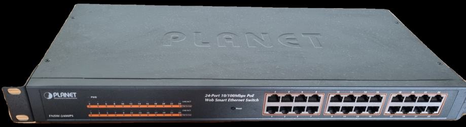 Planet POE Switch 24-port 10/100Mbps FNSW-2400PS