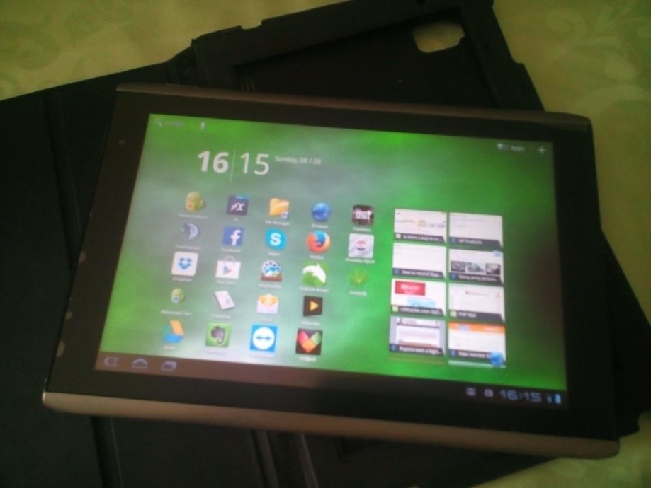 Acer iconia tab a501 установка игр