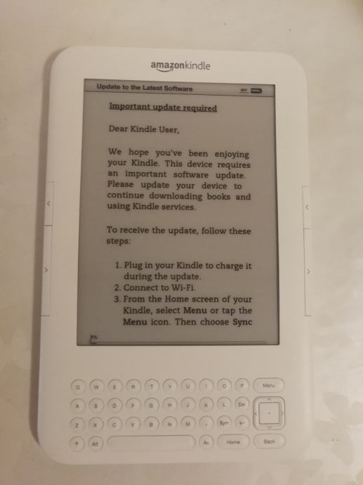 Amazon kindle keyboard 3g прошивка