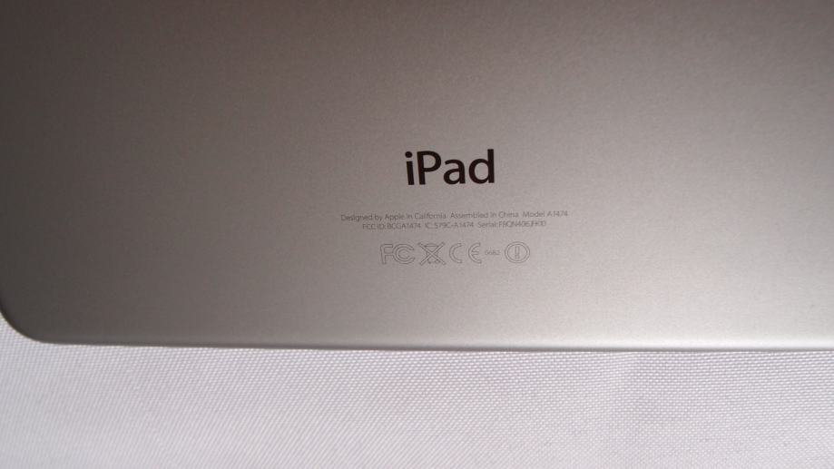 Ipad Air 16G WiFi, Space Gray, Model: A1474